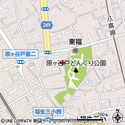 東京都福生市福生212周辺の地図