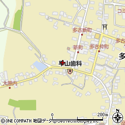千葉県香取郡多古町多古2644周辺の地図