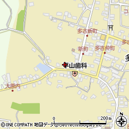 千葉県香取郡多古町多古2642周辺の地図