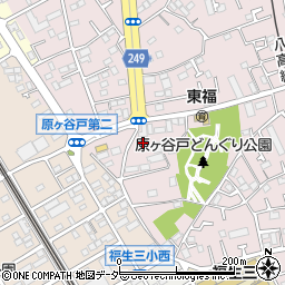 東京都福生市福生213周辺の地図