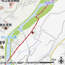 山梨県甲州市塩山藤木1467周辺の地図