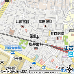 江古田ホワイト歯科周辺の地図