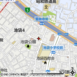 東京都豊島区池袋4丁目31-1周辺の地図