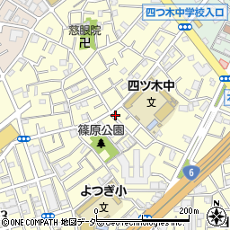 東京都葛飾区四つ木4丁目21-7周辺の地図