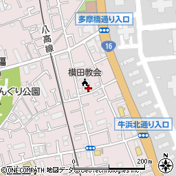 東京都福生市福生2353周辺の地図