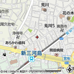 なごみ熊野前サテライトグループホームなごみ三河島周辺の地図