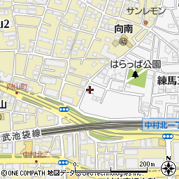 東京都練馬区練馬3丁目9-6周辺の地図