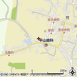 千葉県香取郡多古町多古2641周辺の地図