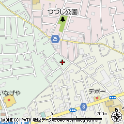 東京都練馬区南大泉1丁目1周辺の地図
