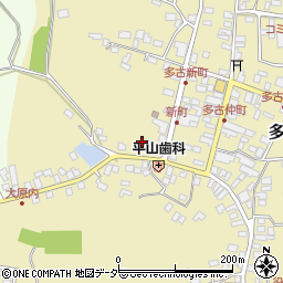 千葉県香取郡多古町多古2644-5周辺の地図