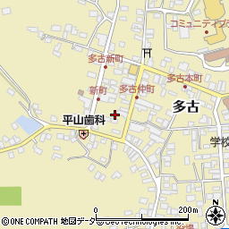 千葉県香取郡多古町多古2712周辺の地図