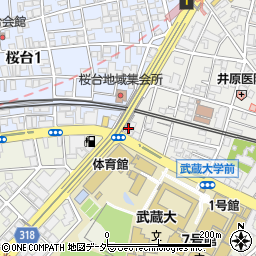 東京都練馬区栄町15周辺の地図