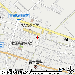 千葉県富里市七栄329周辺の地図