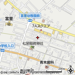 千葉県富里市七栄329-92周辺の地図