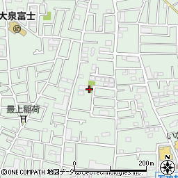 東京都練馬区南大泉1丁目22周辺の地図