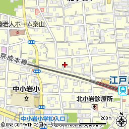 東京都江戸川区北小岩4丁目2周辺の地図