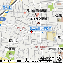 田辺米店周辺の地図