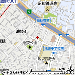 東京都豊島区池袋4丁目31周辺の地図