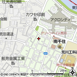 京成パーク南千住第1月極駐車場周辺の地図