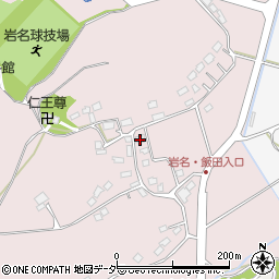 千葉県佐倉市岩名83周辺の地図