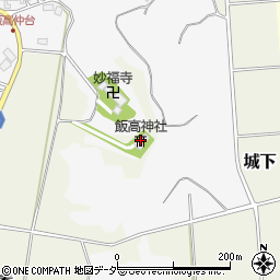 飯高神社周辺の地図