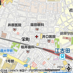 コスモ薬局江古田店周辺の地図