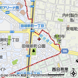 田端新町ロイヤルマンション周辺の地図