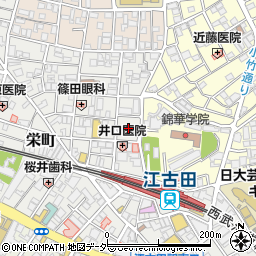 東京都練馬区栄町33周辺の地図