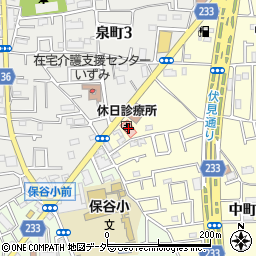 西東京市医師会ケアプランセンター周辺の地図