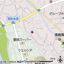 東京都福生市福生544周辺の地図