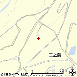 山梨県韮崎市穂坂町三之蔵2232周辺の地図