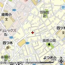 東京都葛飾区四つ木4丁目16-26周辺の地図