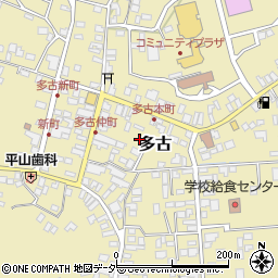 千葉県香取郡多古町多古2742周辺の地図