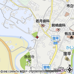 山梨県山梨市牧丘町窪平149周辺の地図