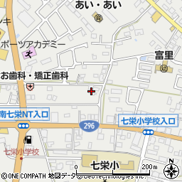千葉県富里市七栄627周辺の地図