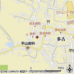 千葉県香取郡多古町多古2660周辺の地図