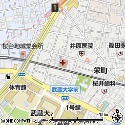 東京都練馬区栄町23周辺の地図
