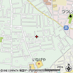 東京都練馬区南大泉1丁目周辺の地図