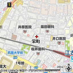 東京都練馬区栄町26周辺の地図