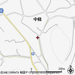 山梨県韮崎市中田町中條4611周辺の地図