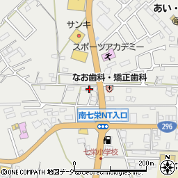 千葉県富里市七栄589周辺の地図