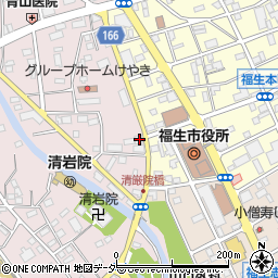 東京都福生市福生691-1周辺の地図