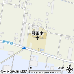 旭市立琴田小学校周辺の地図
