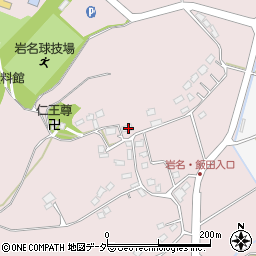 千葉県佐倉市岩名15周辺の地図