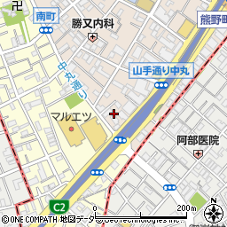 東京都板橋区中丸町8周辺の地図