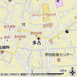 千葉県香取郡多古町多古2749周辺の地図