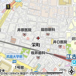 石川屋牛肉店周辺の地図