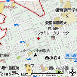 第一富士荘周辺の地図