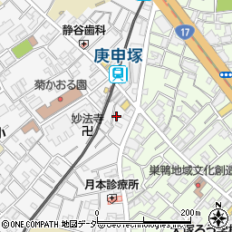 東京都豊島区西巣鴨2丁目6-7周辺の地図