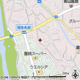 東京都福生市福生546周辺の地図